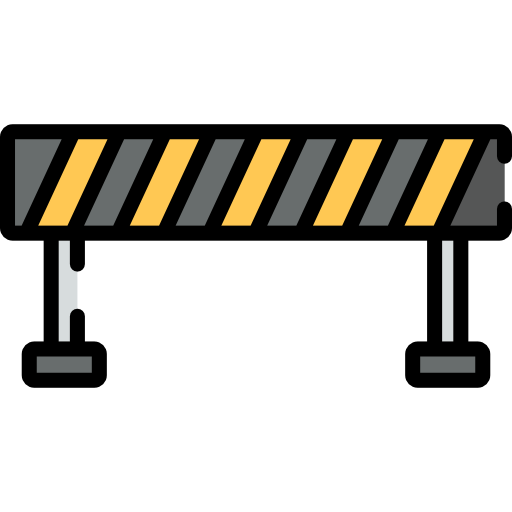 barrière Special Lineal color Icône