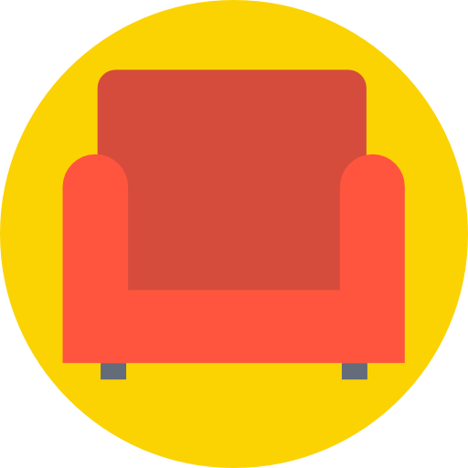 sofa Prosymbols Flat icon