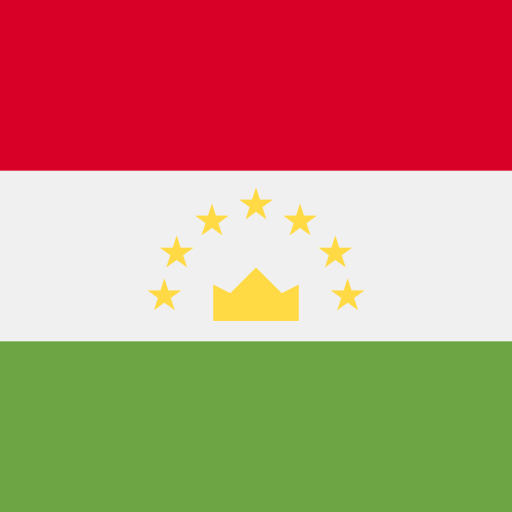 타지키스탄 Flags Square icon