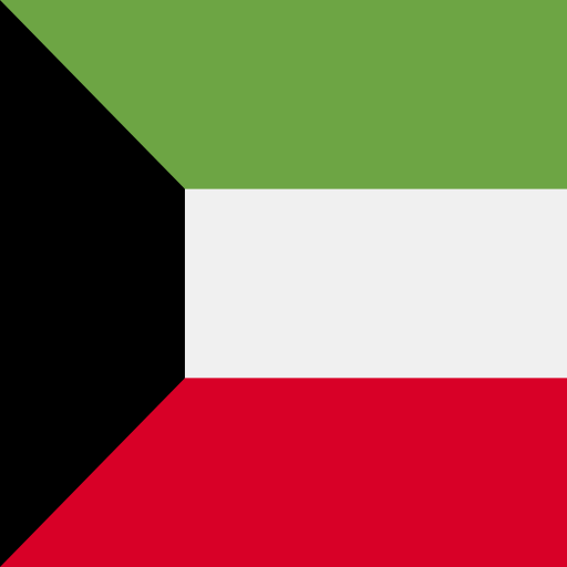 kuwait Flags Square Ícone