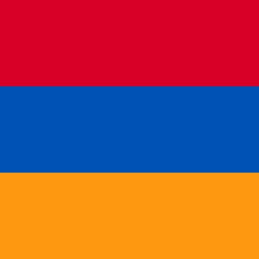 arménie Flags Square Icône