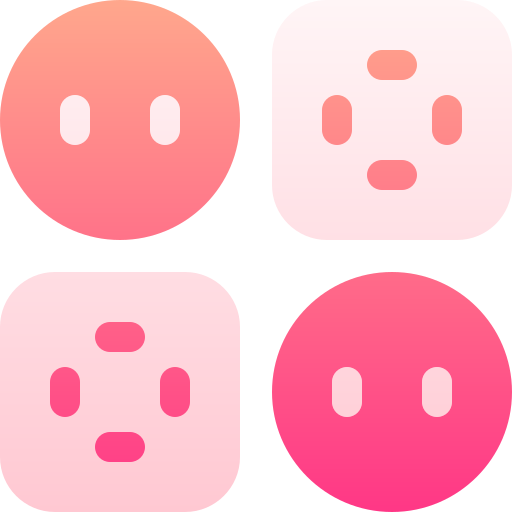의류 버튼 Basic Gradient Gradient icon