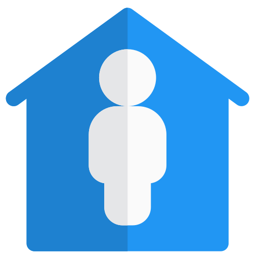 casa Pixel Perfect Flat icona
