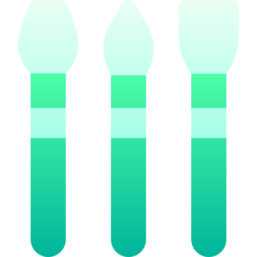 Brush Basic Gradient Gradient icon
