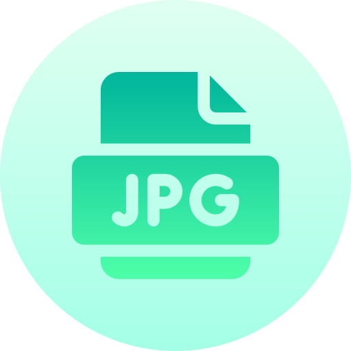 Jpg Basic Gradient Circular icon