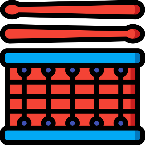 ドラム Basic Miscellany Lineal Color icon