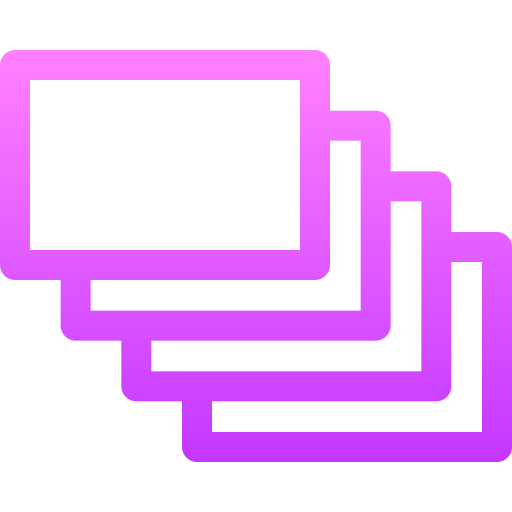 warstwy Basic Gradient Lineal color ikona