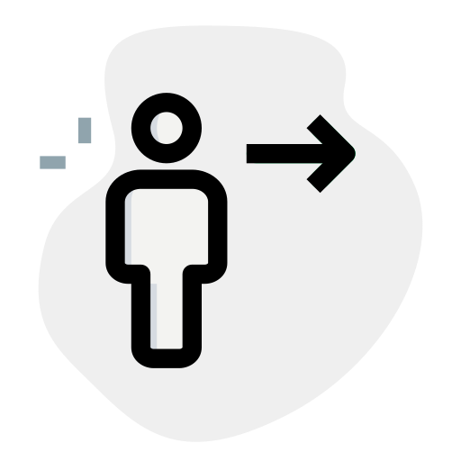 Logout Generic Rounded Shapes icon