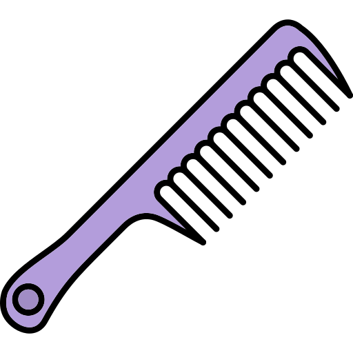 Comb Generic Thin Outline Color icon