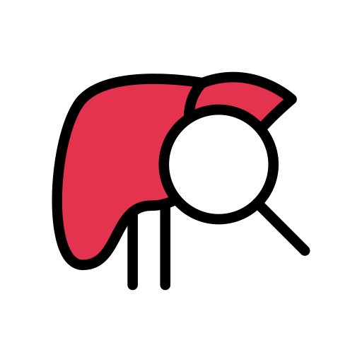 肝臓 Vector Stall Lineal Color icon