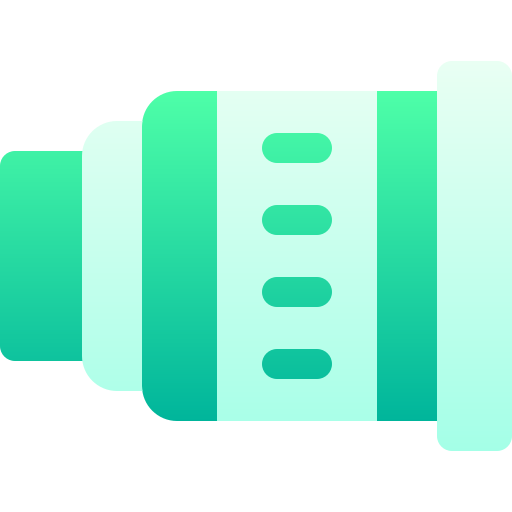 카메라 렌즈 Basic Gradient Gradient icon