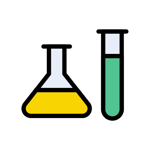Test tube Vector Stall Lineal Color icon