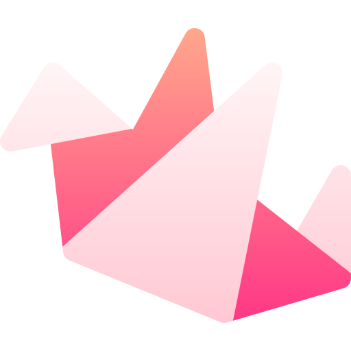 origami Basic Gradient Gradient Icône
