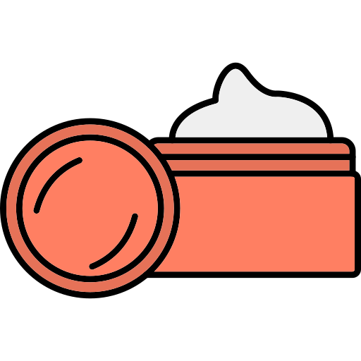 クリーム Generic Thin Outline Color icon