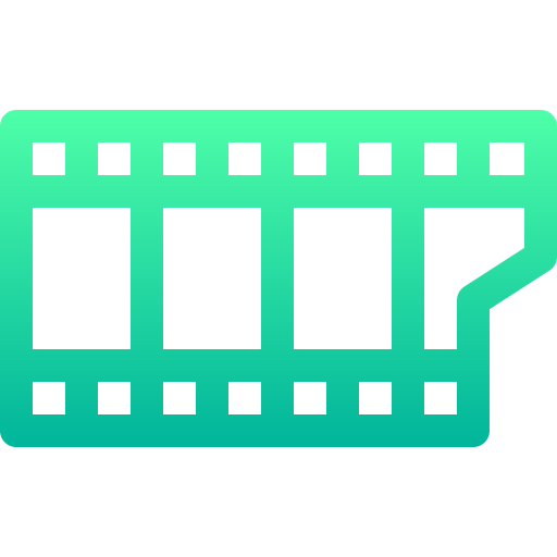 striscia di pellicola Basic Gradient Lineal color icona