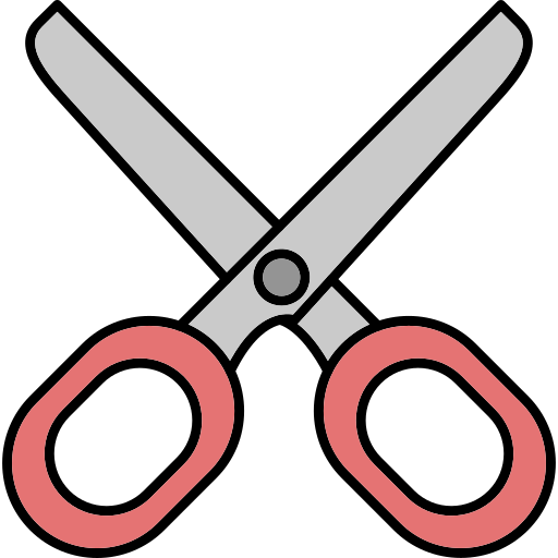 schere Generic Thin Outline Color icon