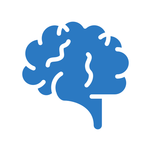 cerveau humain Generic Blue Icône