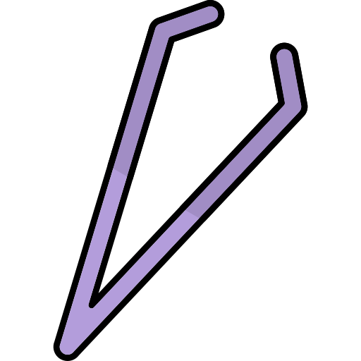 pincet Generic Thin Outline Color icoon