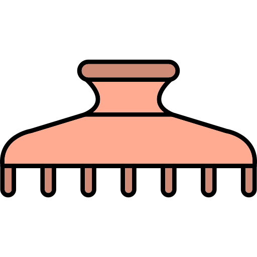 ヘアクランプ Generic Thin Outline Color icon