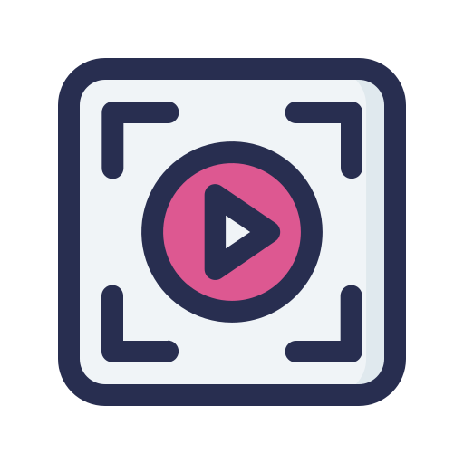 Video play Generic Outline Color icon