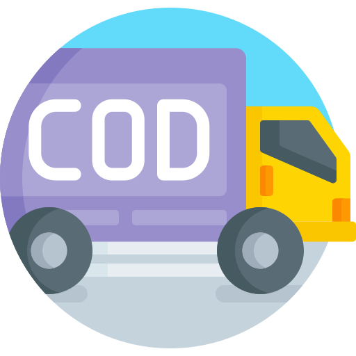Cash on delivery Detailed Flat Circular Flat icon
