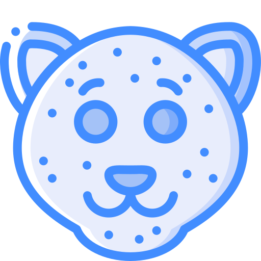 leopard Basic Miscellany Blue icon