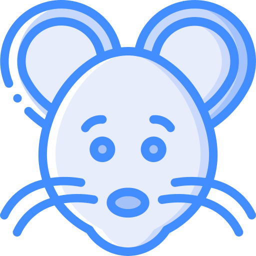 mouse Basic Miscellany Blue Ícone
