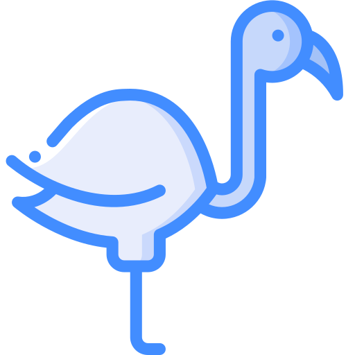 flamingo Basic Miscellany Blue icon