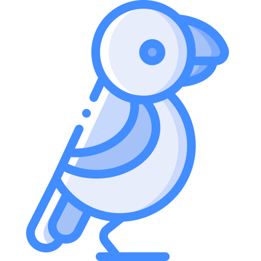papuga Basic Miscellany Blue ikona