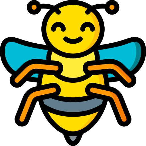 pszczoła Basic Miscellany Lineal Color ikona