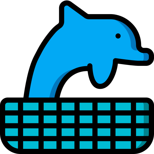 Dolphin Basic Miscellany Lineal Color icon