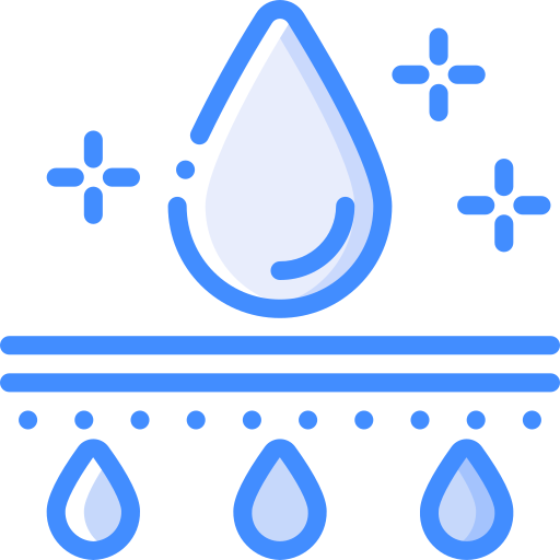 Hydrated skin Basic Miscellany Blue icon