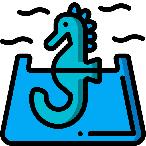 Seahorse Basic Miscellany Lineal Color icon