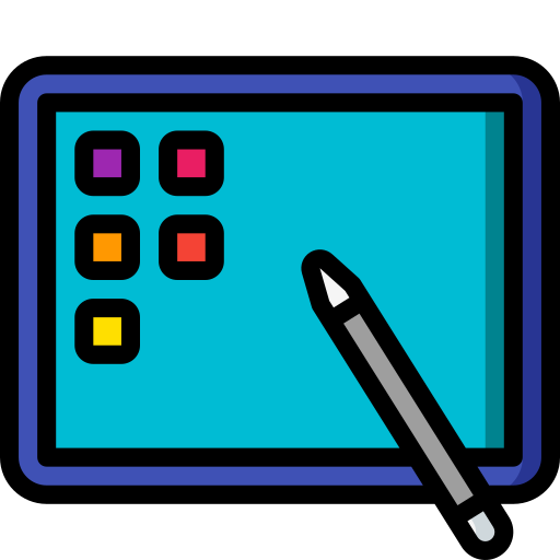 tablette Basic Miscellany Lineal Color icon