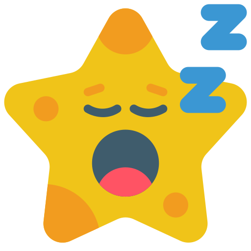 schläfrig Basic Miscellany Flat icon