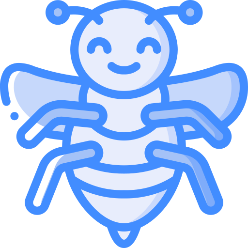 Bee Basic Miscellany Blue icon