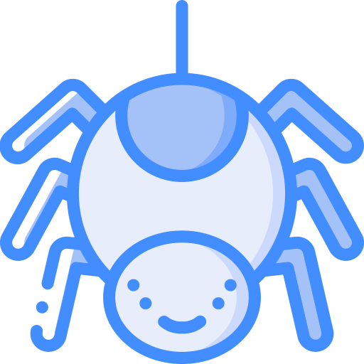 spinne Basic Miscellany Blue icon