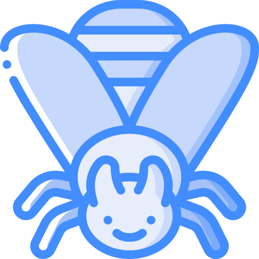 insekt Basic Miscellany Blue icon