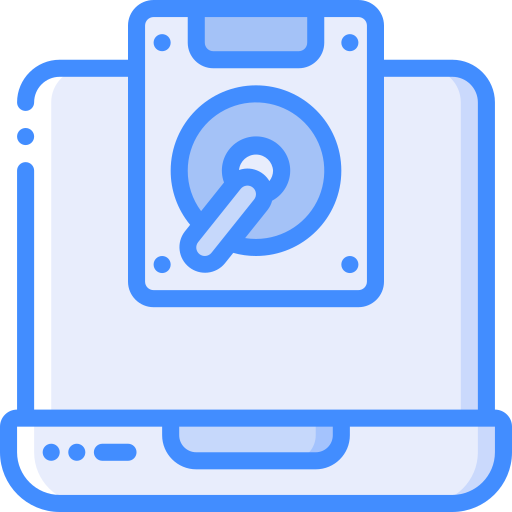 ハードドライブ Basic Miscellany Blue icon