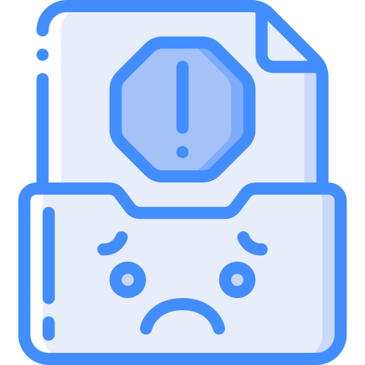 Spam Basic Miscellany Blue icon