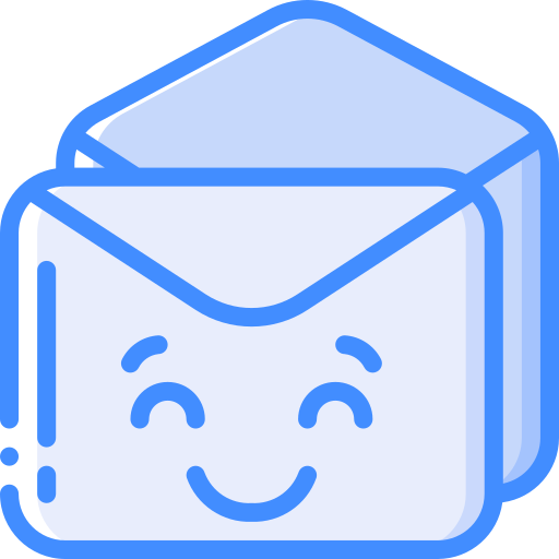 メール Basic Miscellany Blue icon