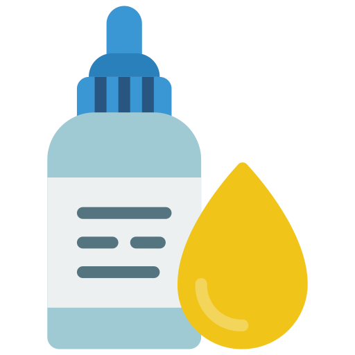 Essential oil Basic Miscellany Flat icon