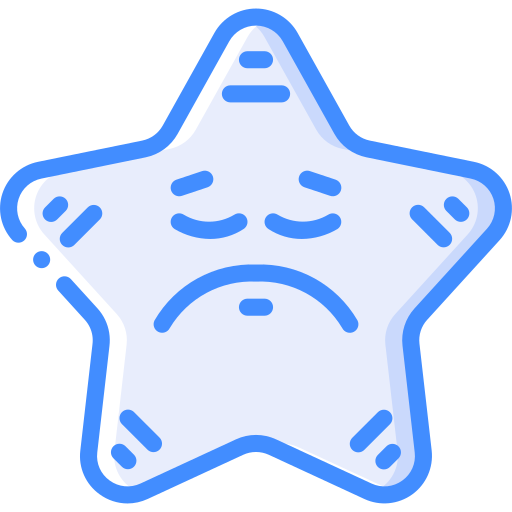 Sad Basic Miscellany Blue icon