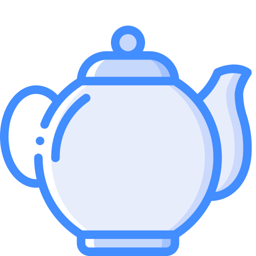 Teapot Basic Miscellany Blue icon