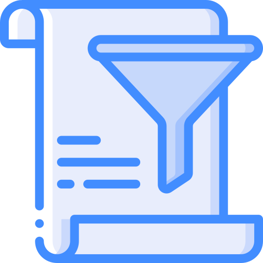 Contract Basic Miscellany Blue icon