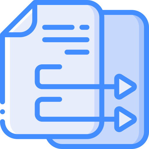 Documents Basic Miscellany Blue icon