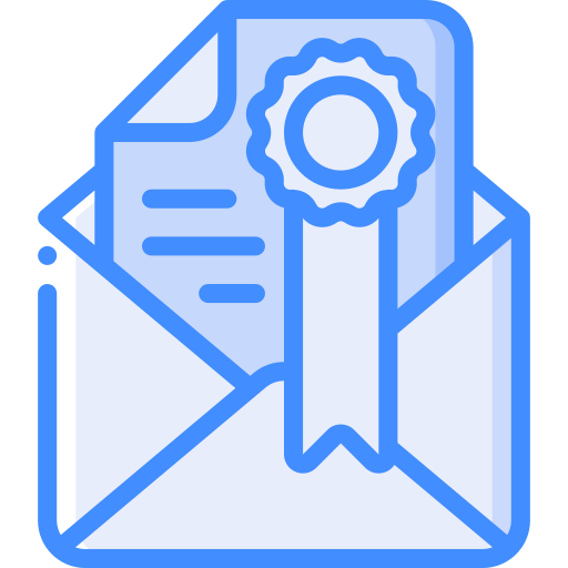 email Basic Miscellany Blue icon