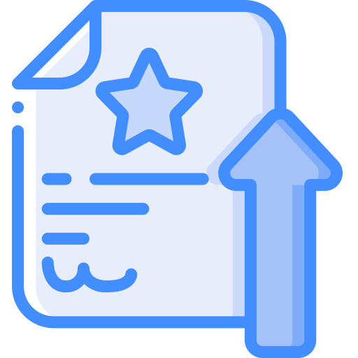 documento Basic Miscellany Blue icona