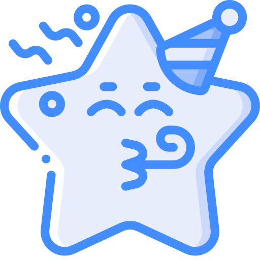 Party Basic Miscellany Blue icon