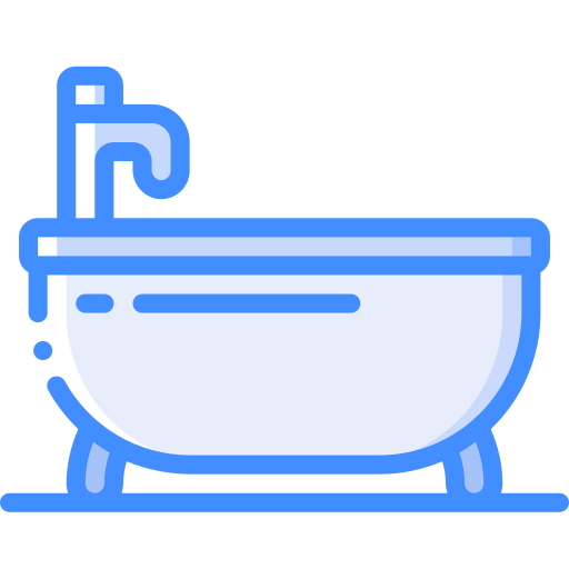 vasca da bagno Basic Miscellany Blue icona
